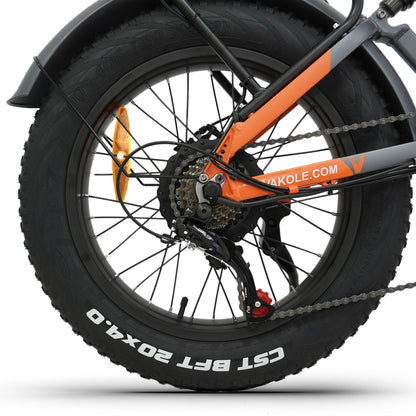 VAKOLE CO20 Dual-motor Foldable Electric Bike