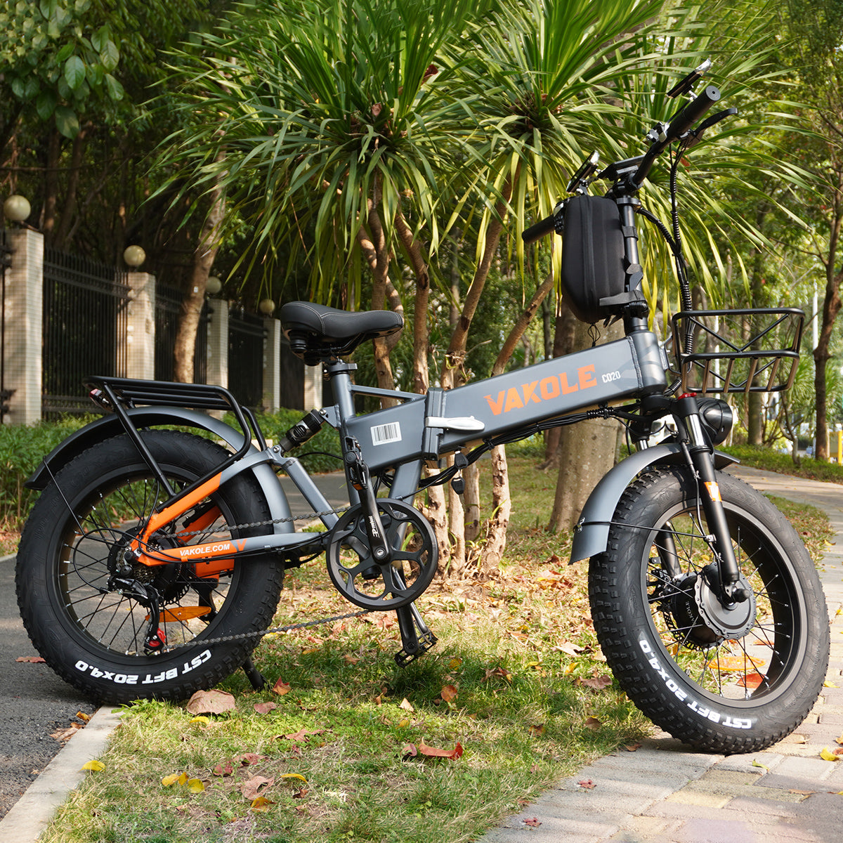 VAKOLE CO20 Dual-motor Foldable Electric Bike