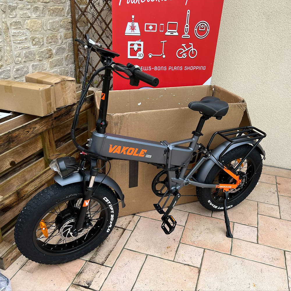 VAKOLE CO20 Dual-motor Foldable Electric Bike